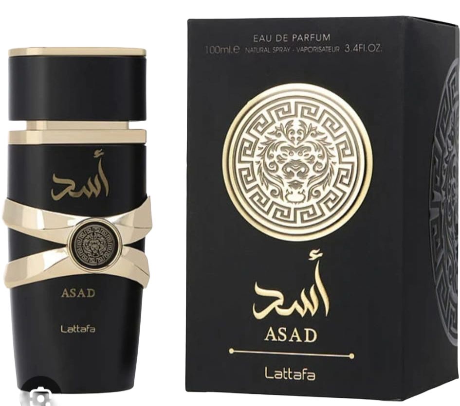 Perfume Lattafa Asad Eau de Parfum 100ml para Hombre — Fragancia Oriental Intensa y Elegante