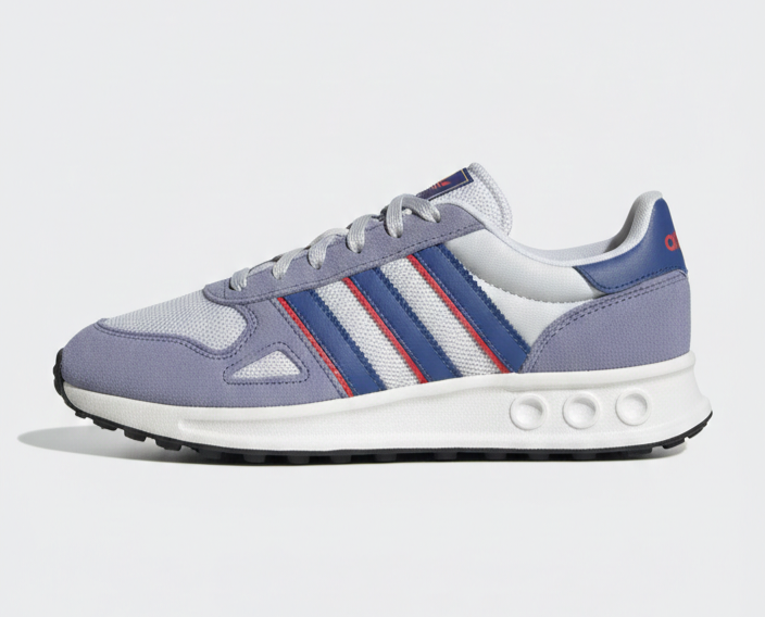 Adidas Run 84 Hombre Retro Grey Blue Red — Tallas 40,41,42,43,45