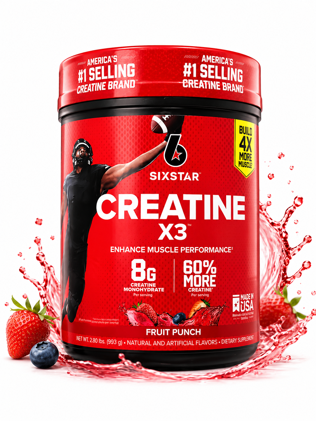 Six Star - Creatine X3 - Fruit Punch