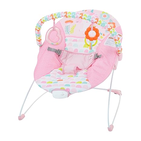 Bright Starts - Silla Mecedora para Bebé Rosa - 0 a 6 meses