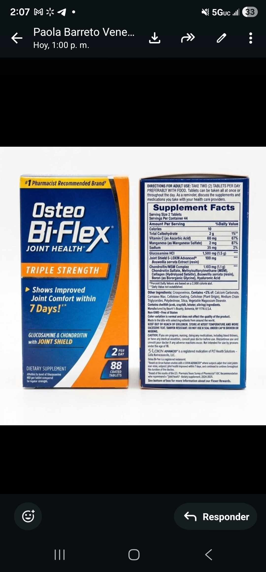 Osteo Bi-Flex Triple Strength – Suplemento