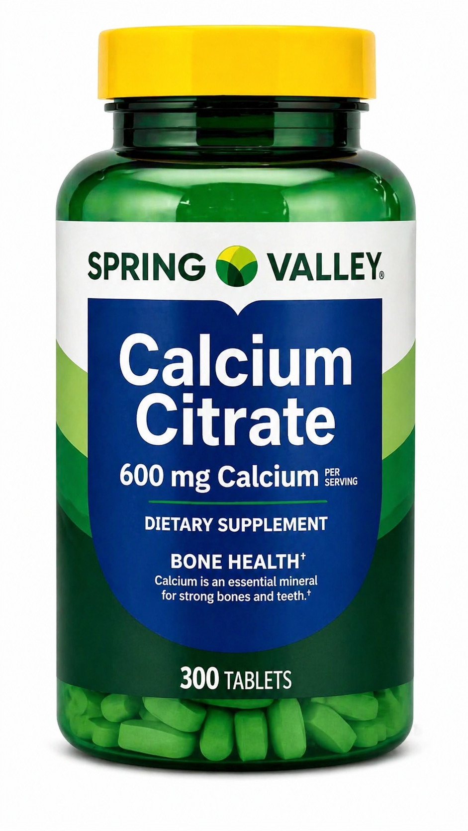 Spring Valley - Calcium Citrate 600 mg - 300 tabletas