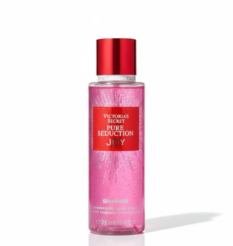 Victoria’s Secret Pure Seduction Joy Shimmer Fragrance Mist 250ml Mujer Original — Body Mist Escarchado