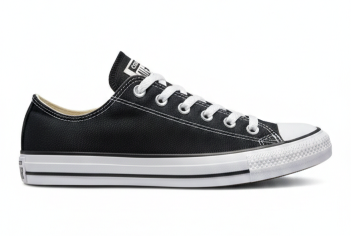 Converse Unisex Chuck Taylor AllStar Sneakers Black/White tallas 34,35,36,37,38,39,40,41,42,43