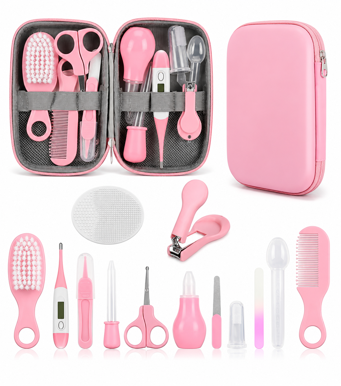 Kit de cuidado para bebé - Rosa