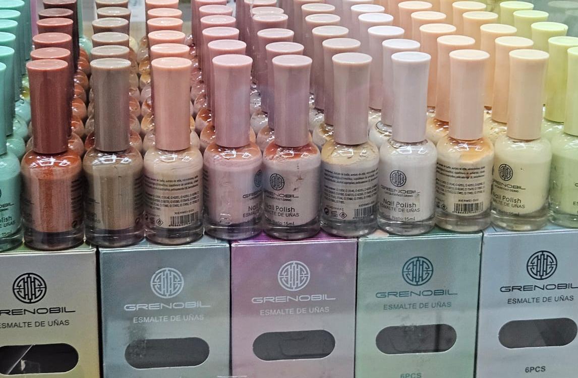Grenobil - Esmalte de Uñas - Set 3  Tonos Surtidos (Nude) - (🚚Proveedor local)