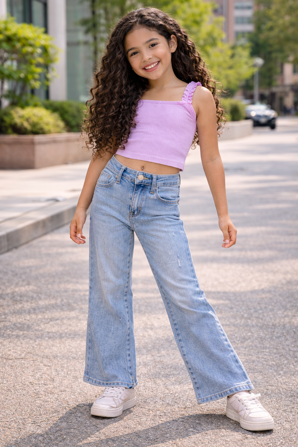 Jean Niña GAP Flare Denim Claro – Tallas 6, 7, 10 y 12