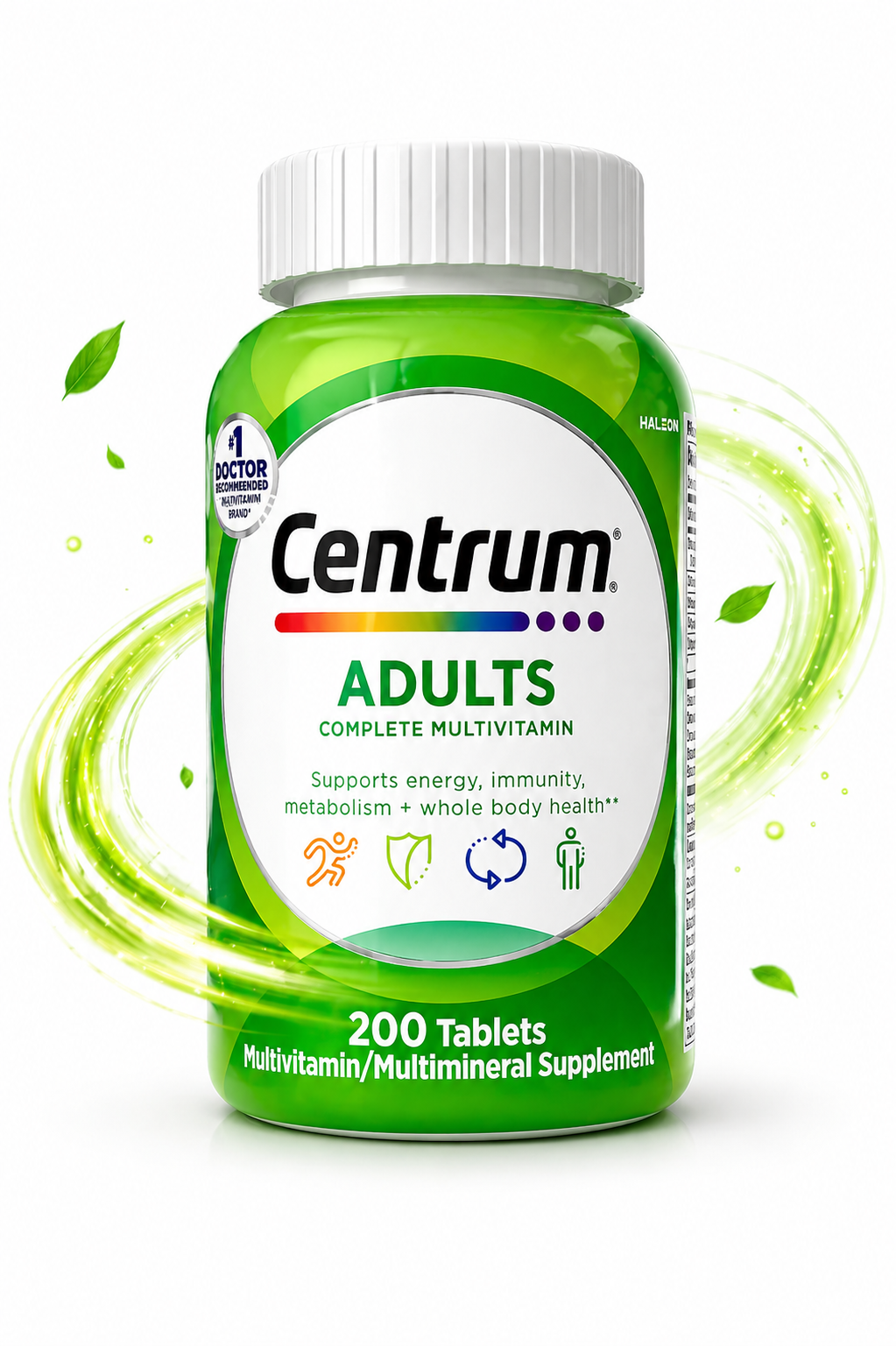 Centrum - Adults Complete Multivitamin - 200 Tabletas