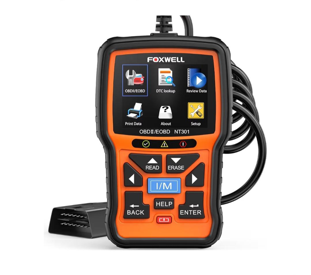 FOXWELL - Escáner Automotriz OBDII/EOBD - NT301