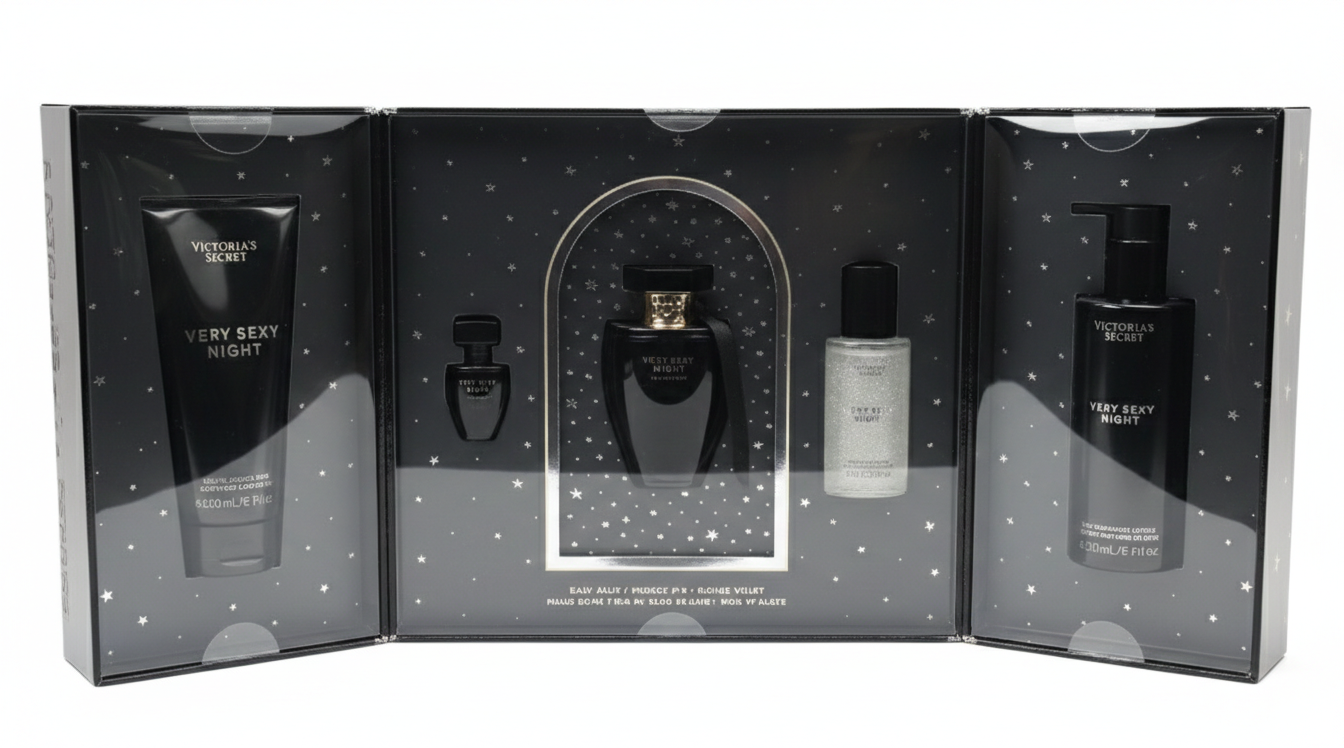 Victoria’s Secret Very Sexy Night Gift Set Perfume Mujer Original — Set Completo Premium