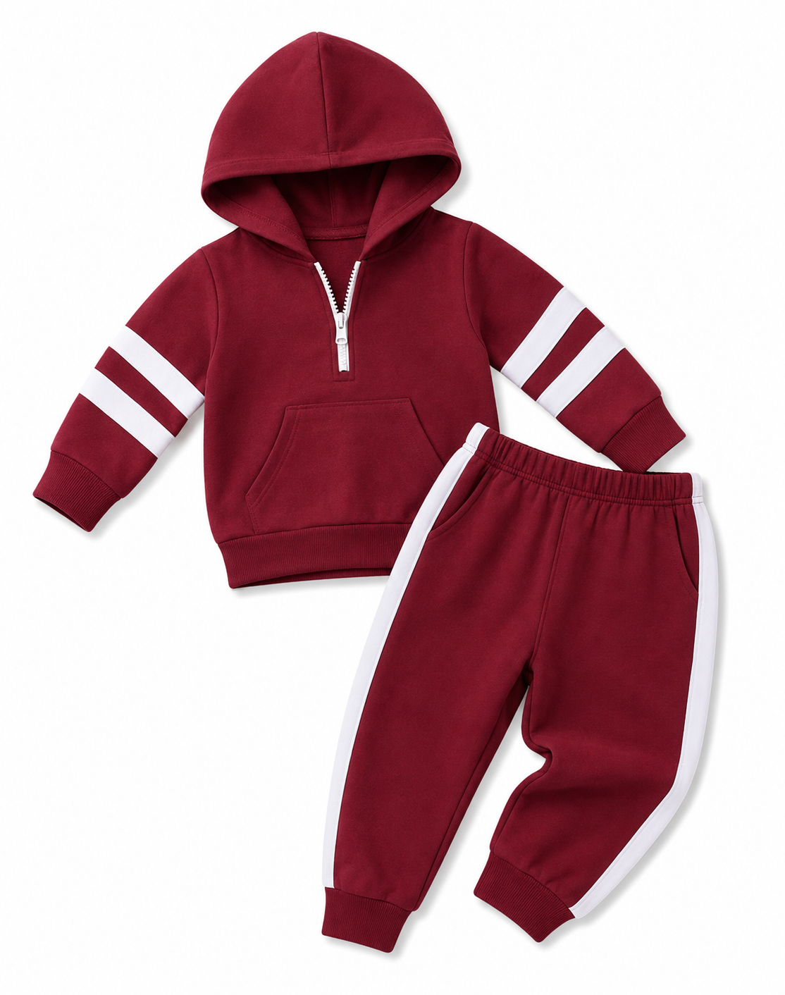 Tiny Cutey Toddler - Outfits con capucha - Vino