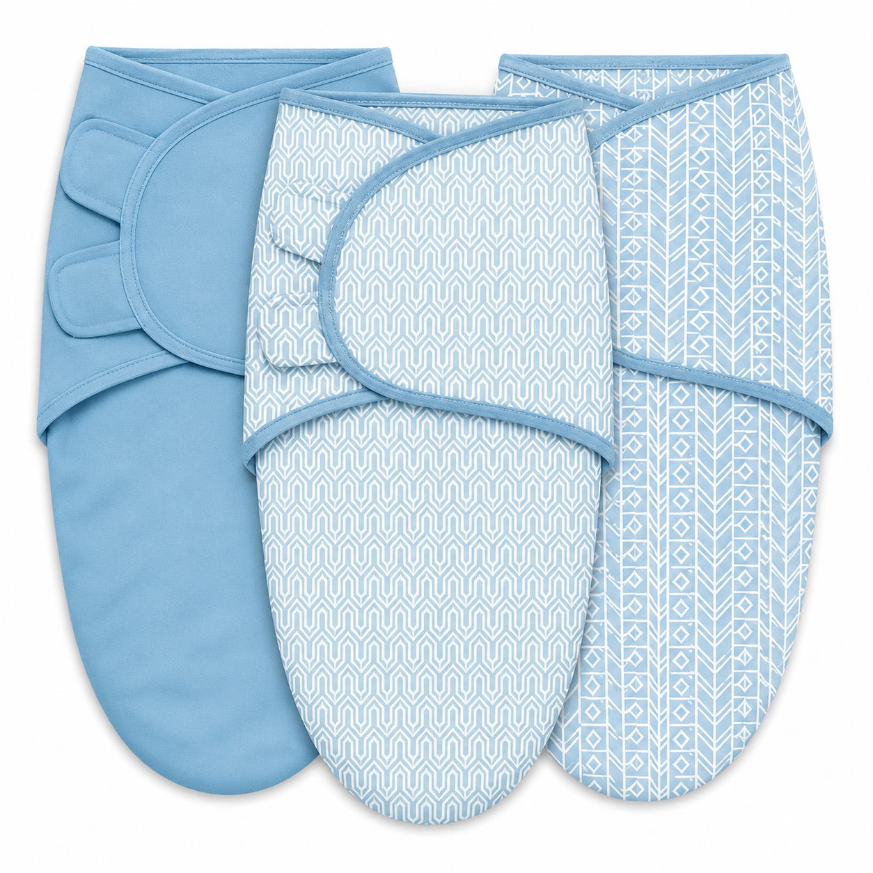 SWEET DOLPHIN - Sacos de dormir envolvente - Pack de 3 - Azul