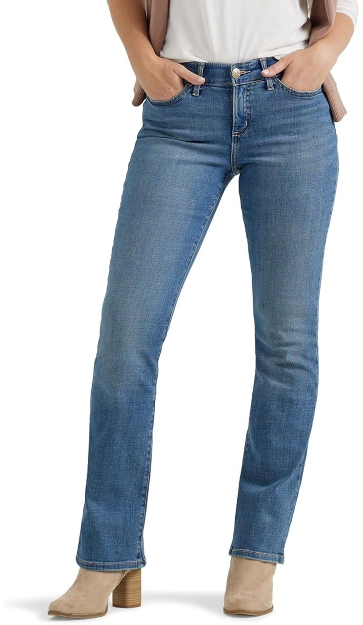 Jeans de Mujer - Azul Corte Bootcut