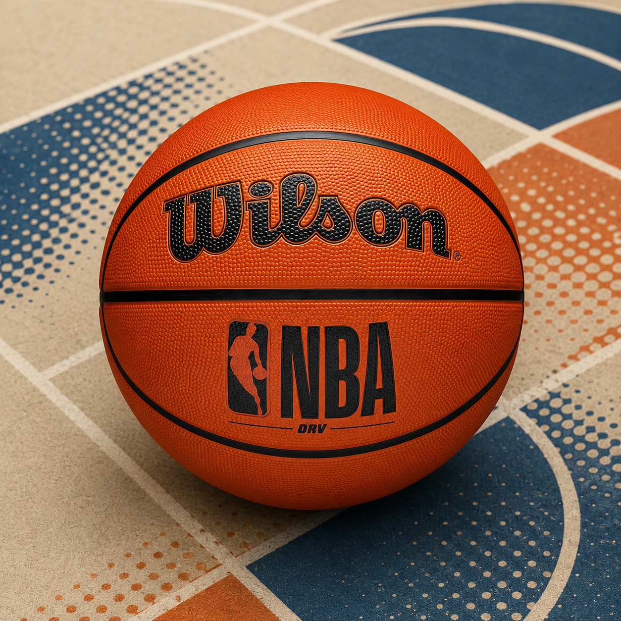 Wilson - Balón de Baloncesto NBA DRV - Naranja/Negro