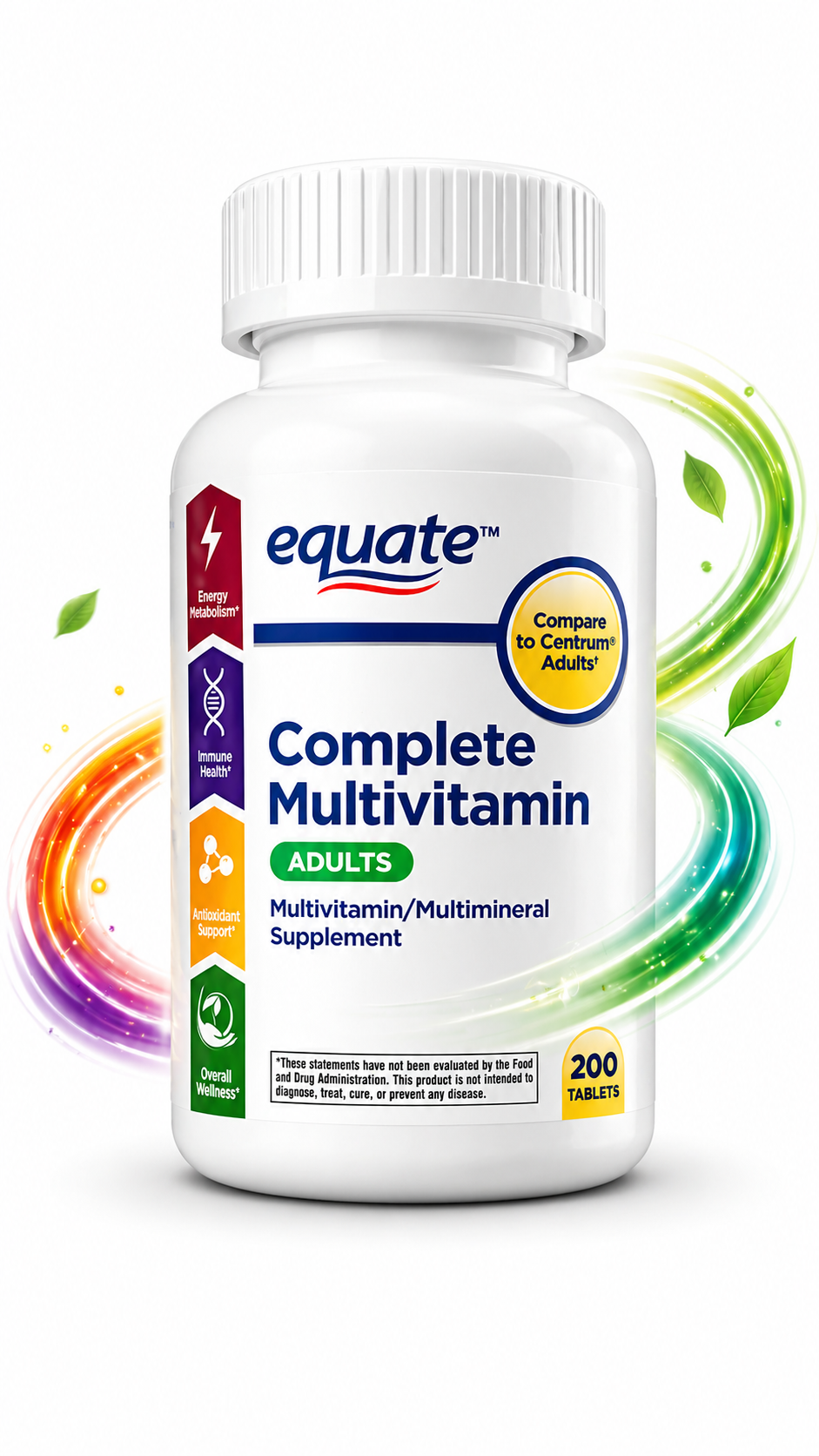 Equate - Complete Multivitamin - Adults 200 tabletas