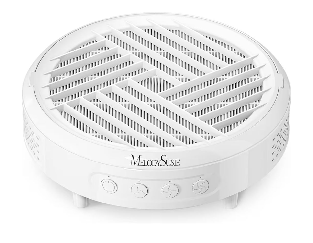 MelodySusie - Aspirador de Polvo para Uñas - Blanco 3800 RKPM 3 MODOS