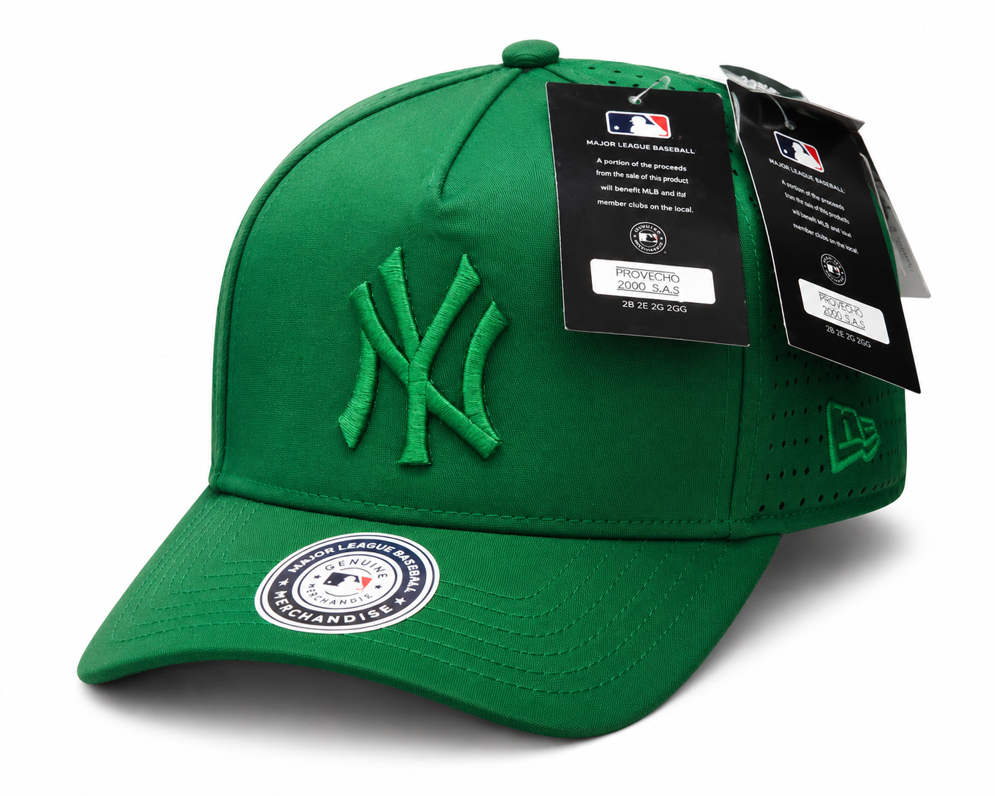 Gorra New York Yankees MLB - Verde Tonal - (🚚Proveedor local)