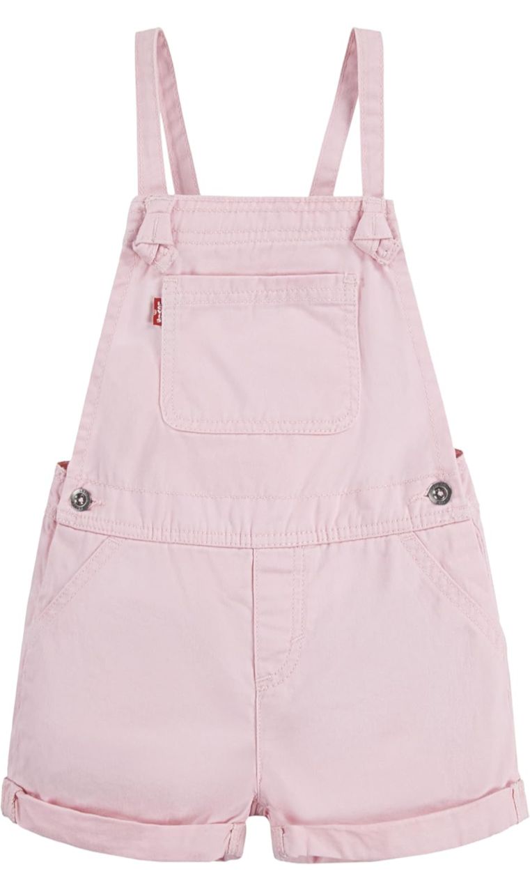 Levi's - Overol Corto Infantil - Rosa