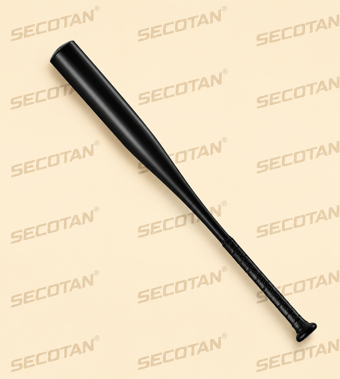 SECOTAN - Bate de aluminio para entrenamiento de béisbol – 28 pulgadas - Negro