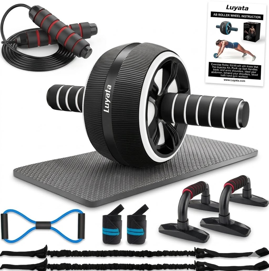 LUYATA - Kit  de ejercicio abdominal - 10 en 1 - Unisex