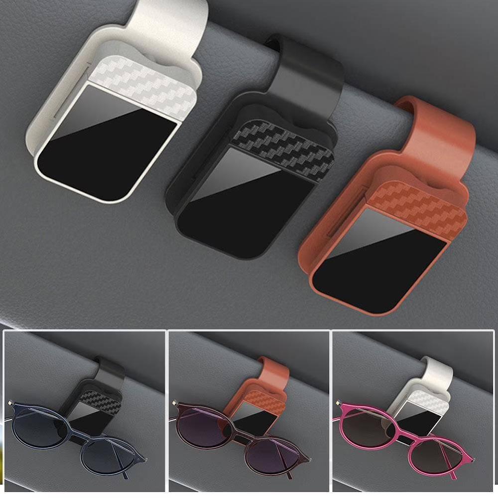 Clips Porta Gafas para Visera de Auto - Pack de 3