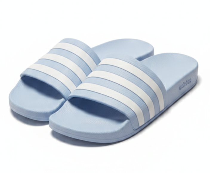 Adidas Adilette Slides Light Blue — Tallas 42,43,45