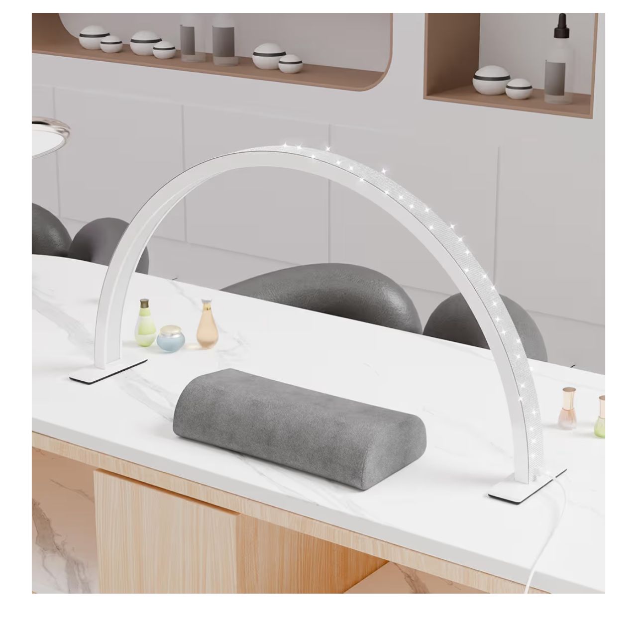 Lámpara LED Arco para Manicure - Blanca