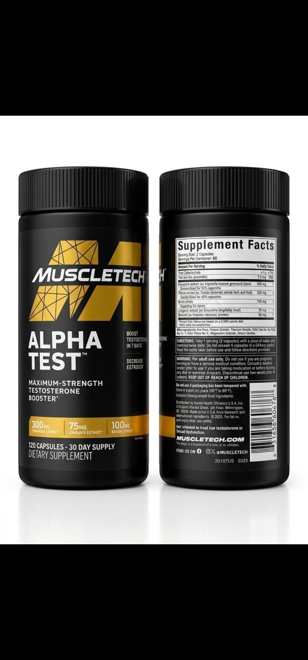 MuscleTech Alpha Test