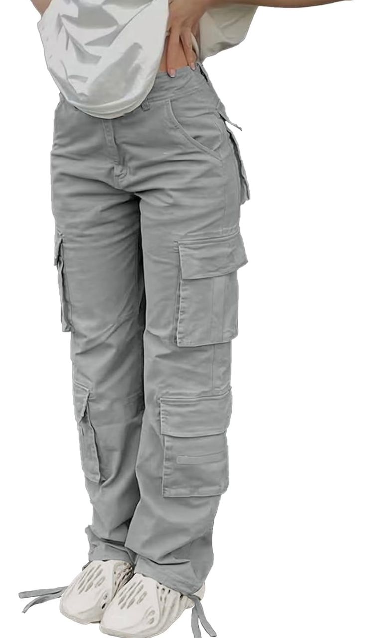 Pantalón Cargo - Gris
