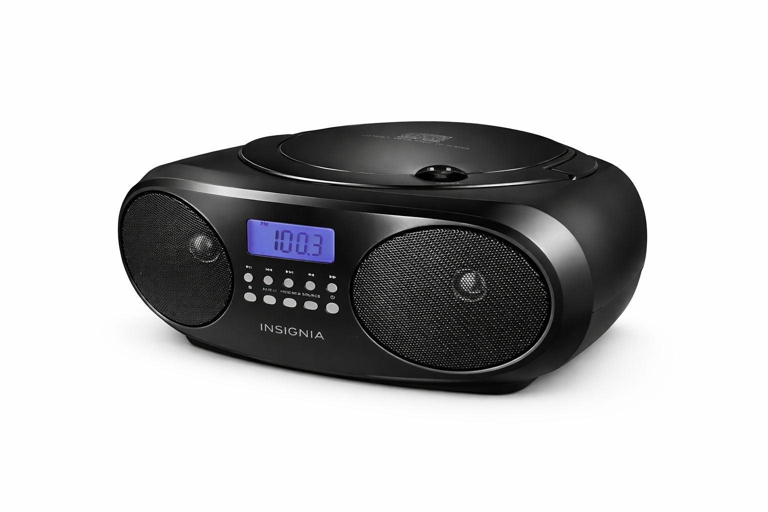 Insignia CD Boombox NS-B4111 – Música Portátil con Radio y Reproductor CD