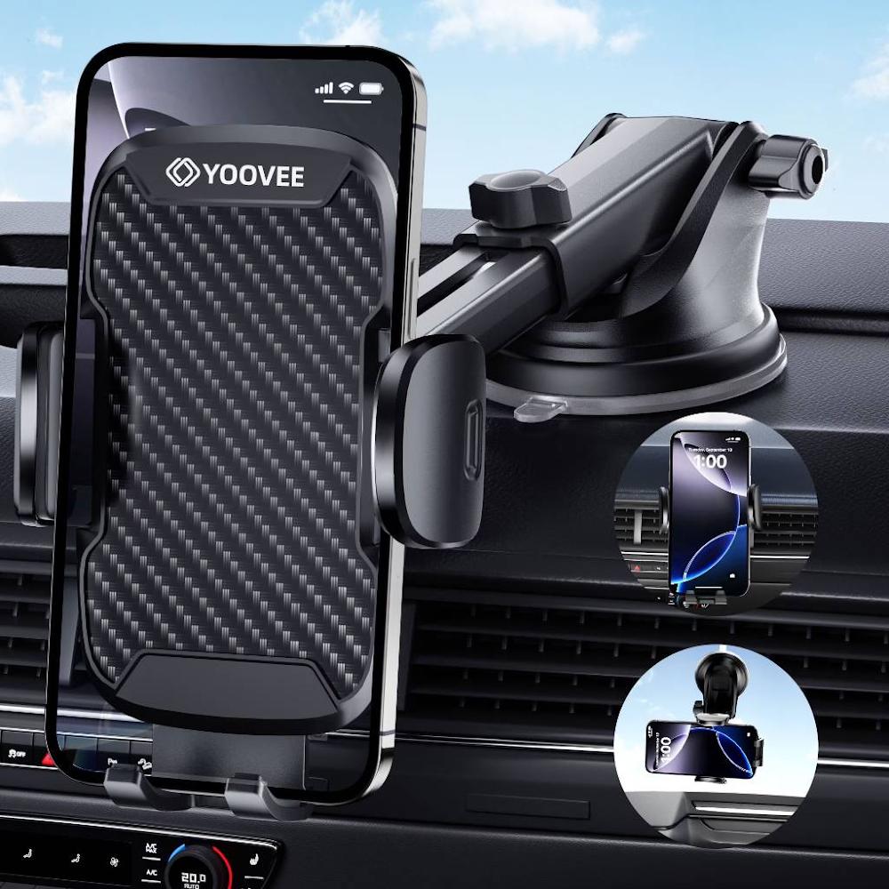 YOOVEE - Soporte Universal para Teléfono de Auto  con Rotación de 360°